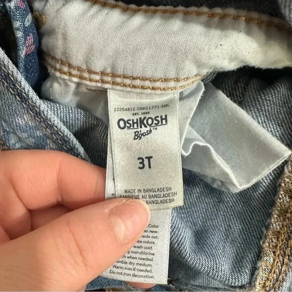 Oshkosh denim jumpsuit 3T